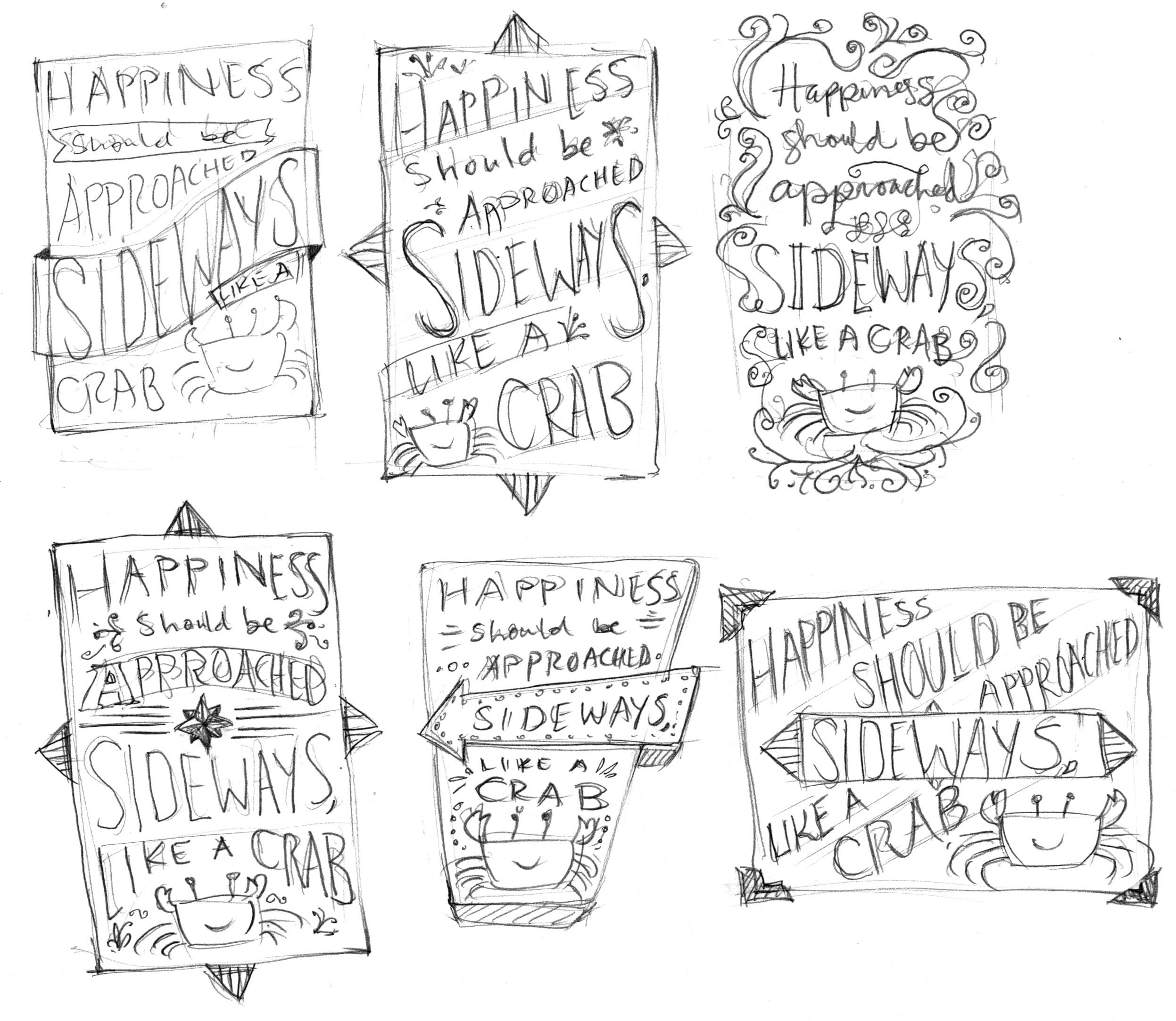 Happiness should be approached sideways, like a crab. - image 16 - student project