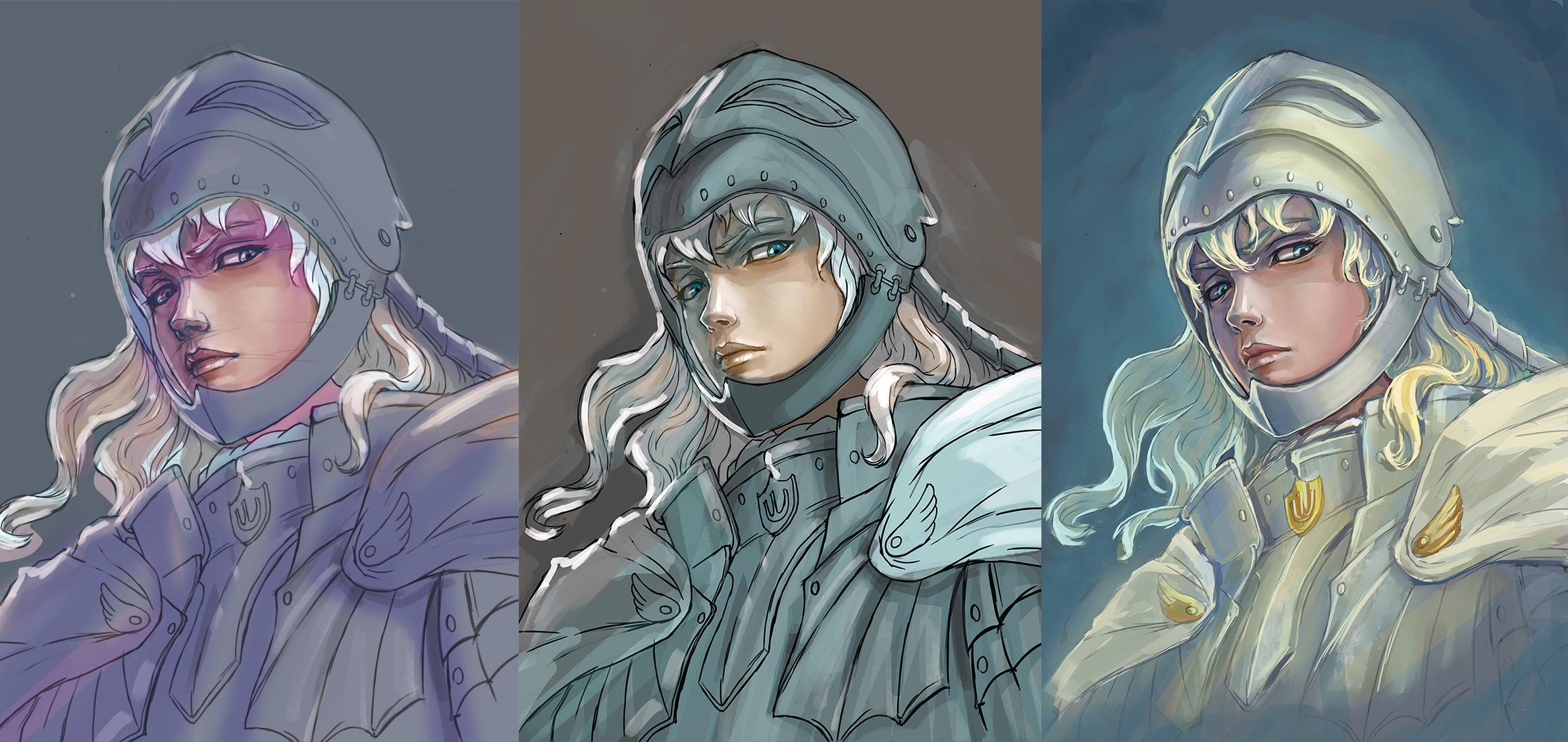 Griffith Fanart- Grayscale to Color - image 2 - student project