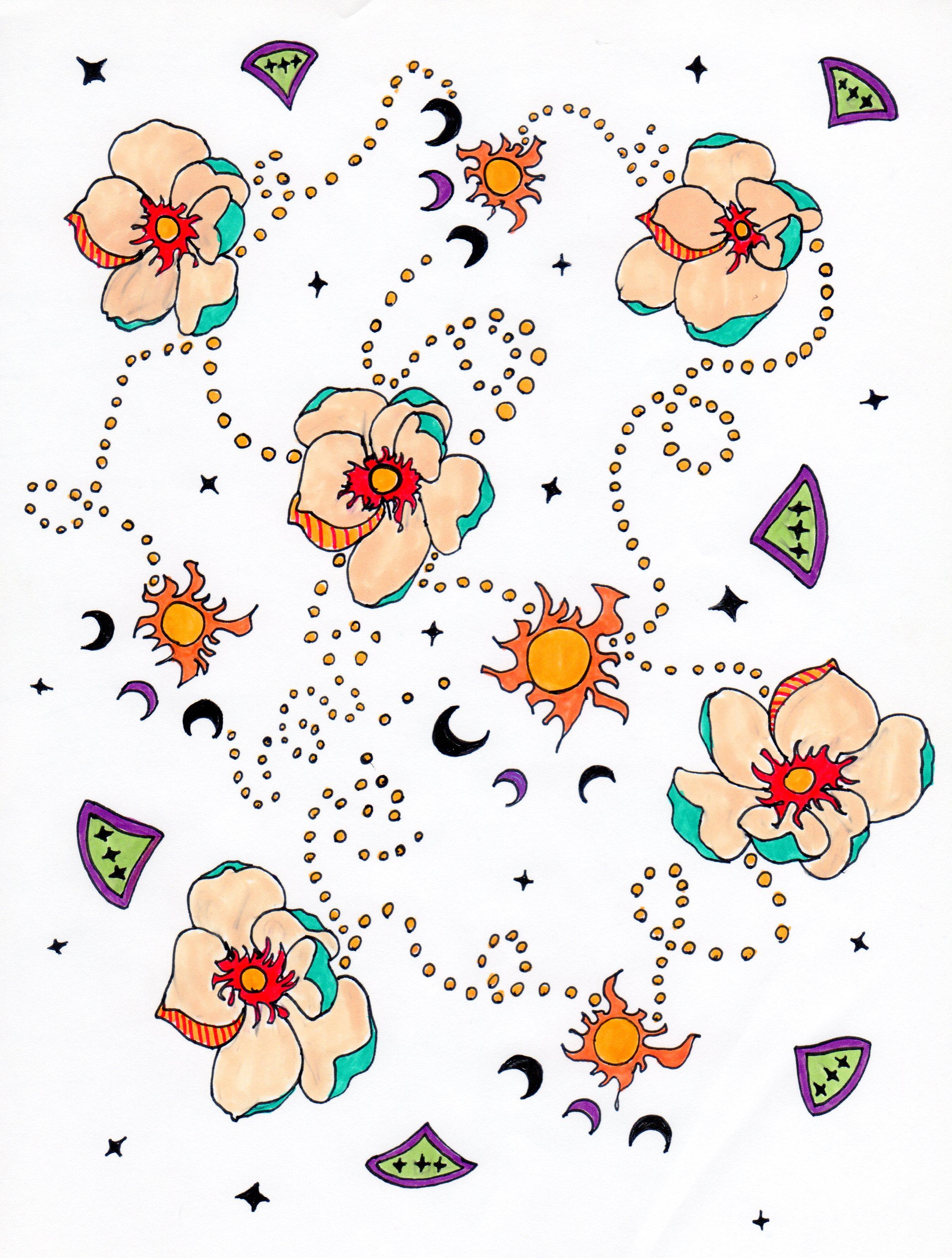 Sun, Moon, Stars & Magnolias - image 2 - student project