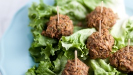 Miachel Pruett - Garlicky Veggie Balls
