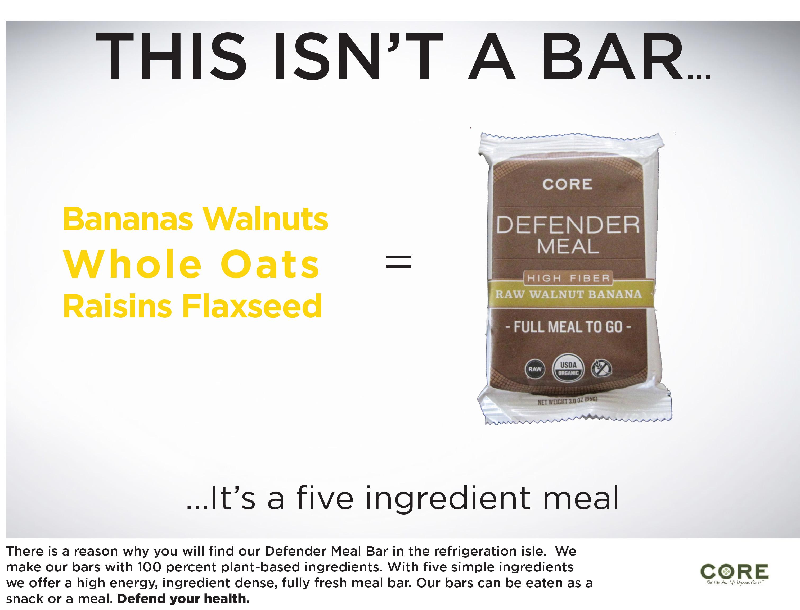 Defender Meal Bars - image 2 - student project