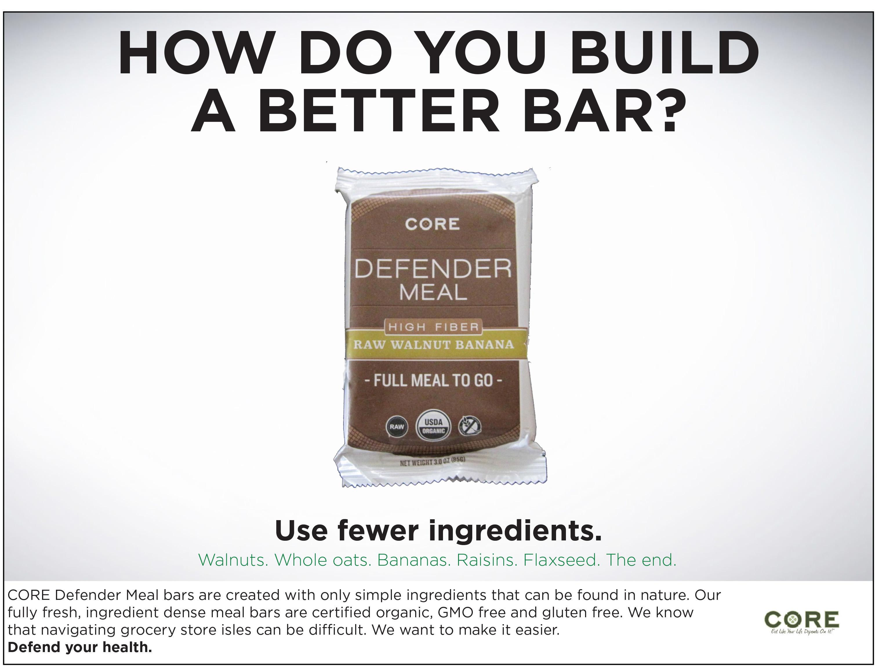 Defender Meal Bars - image 3 - student project