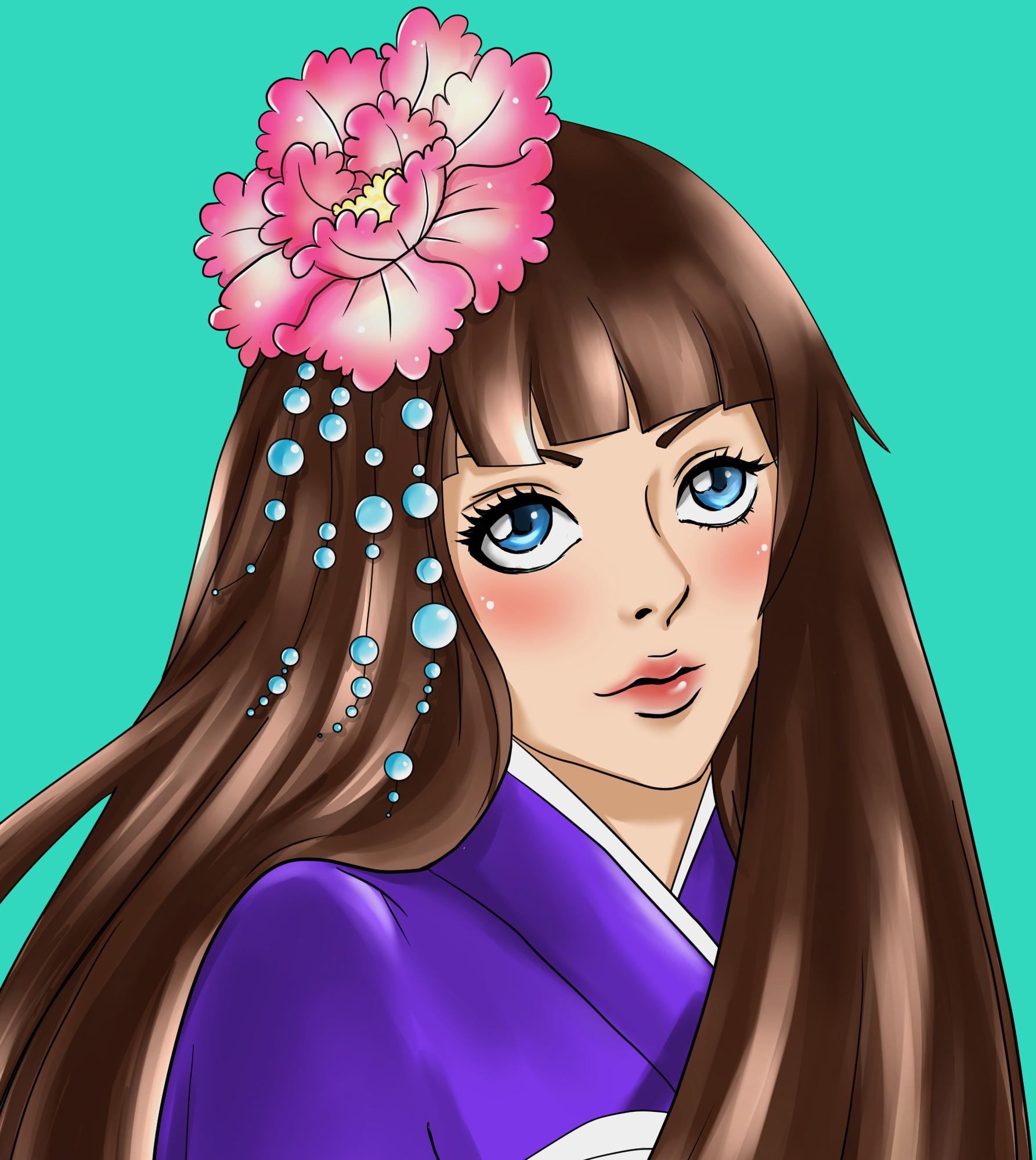 Kimono girl - image 3 - student project