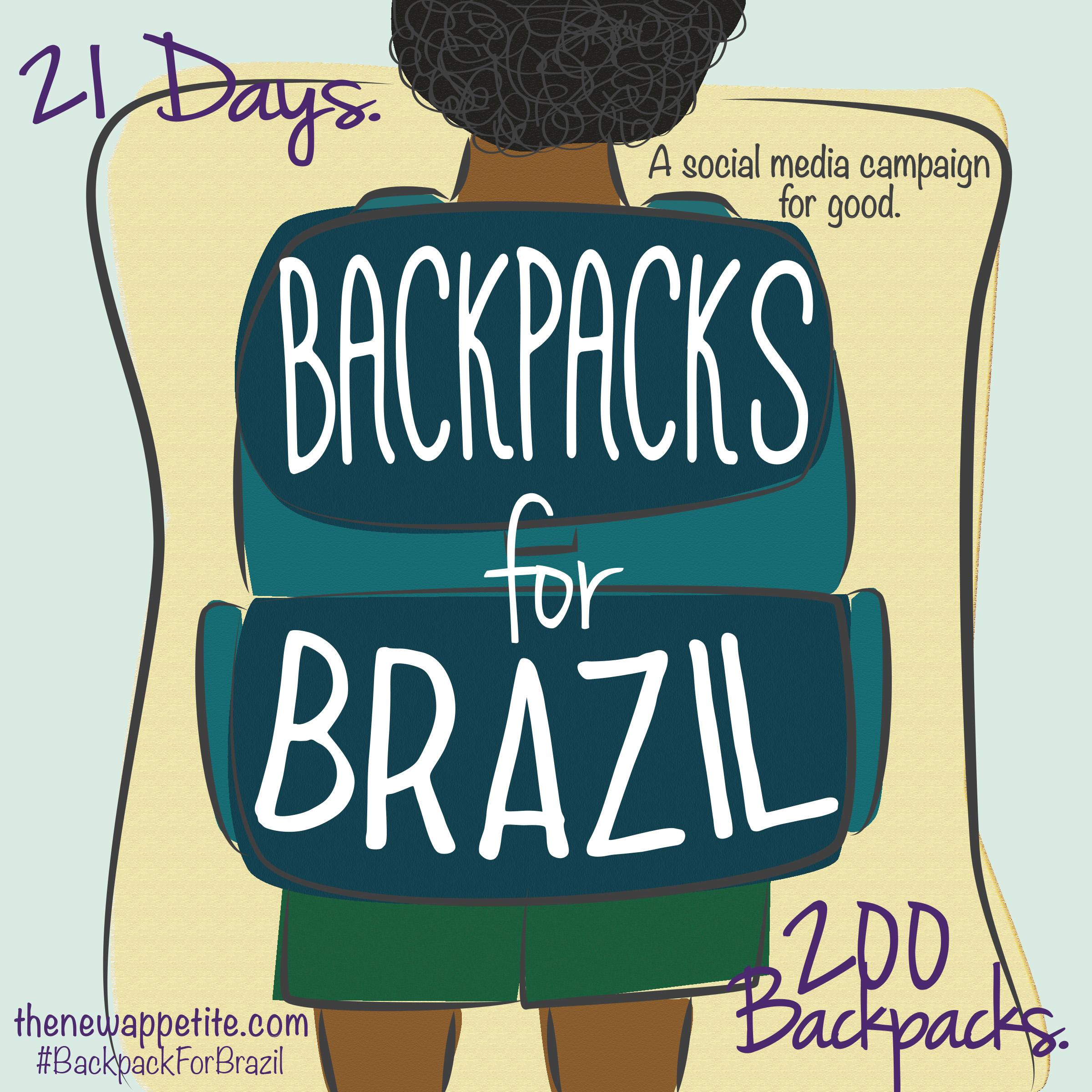 Backpacks for Brazil - image 1 - student project