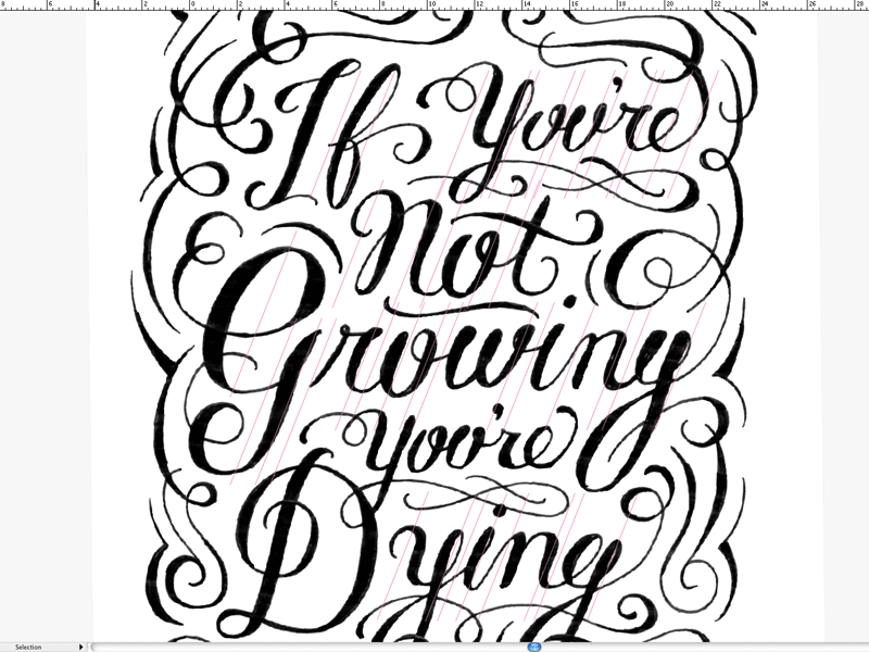 If you're not growing, you're dying. - image 4 - student project
