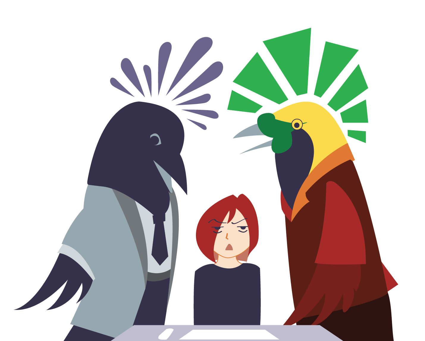 Office with Birds - image 2 - student project