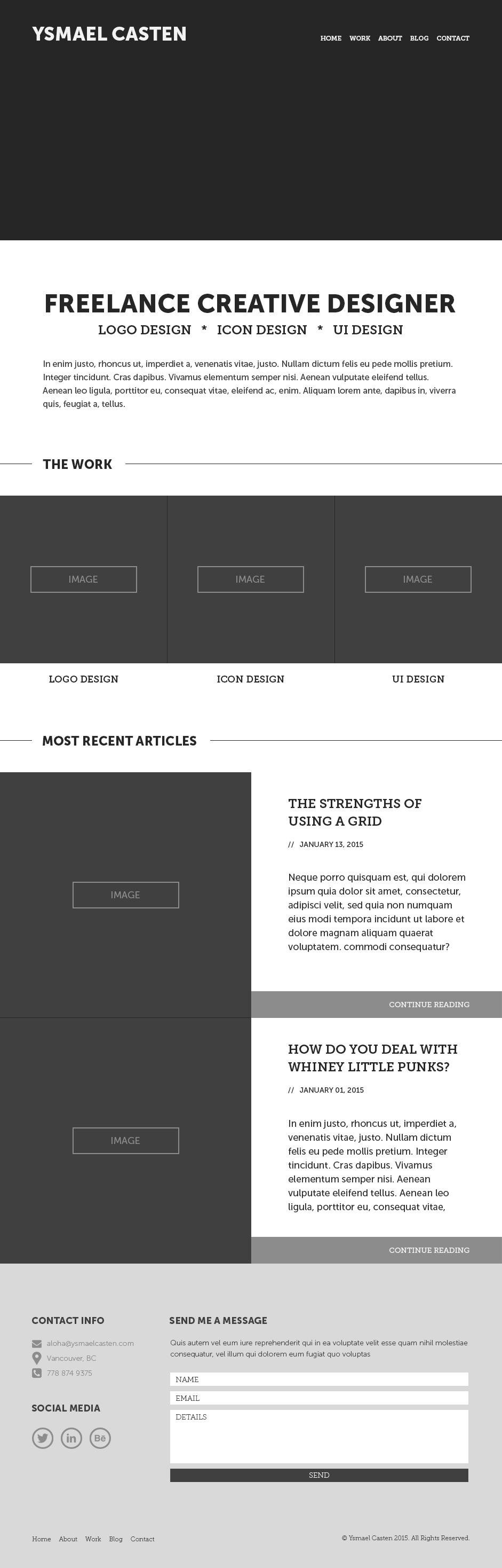 Revival of the Personal Portfolio - image 1 - student project