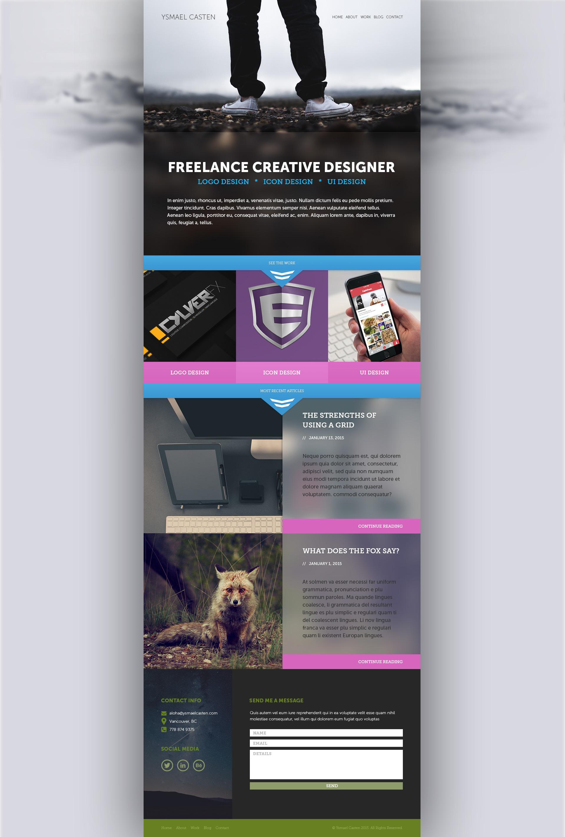 Revival of the Personal Portfolio - image 4 - student project
