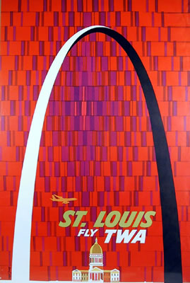 St Louis: Fly TWA - image 1 - student project