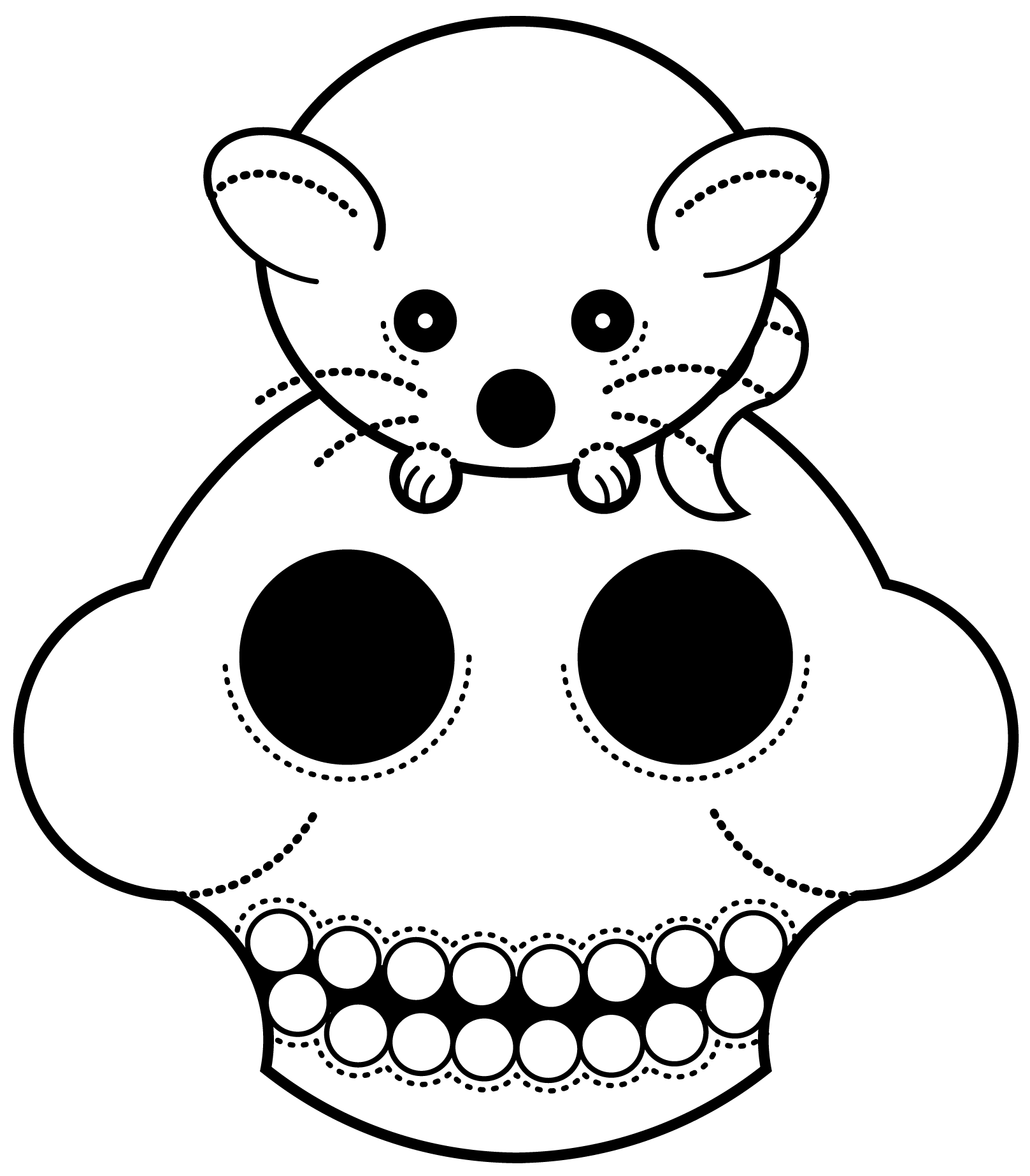 rat on skull - image 2 - student project
