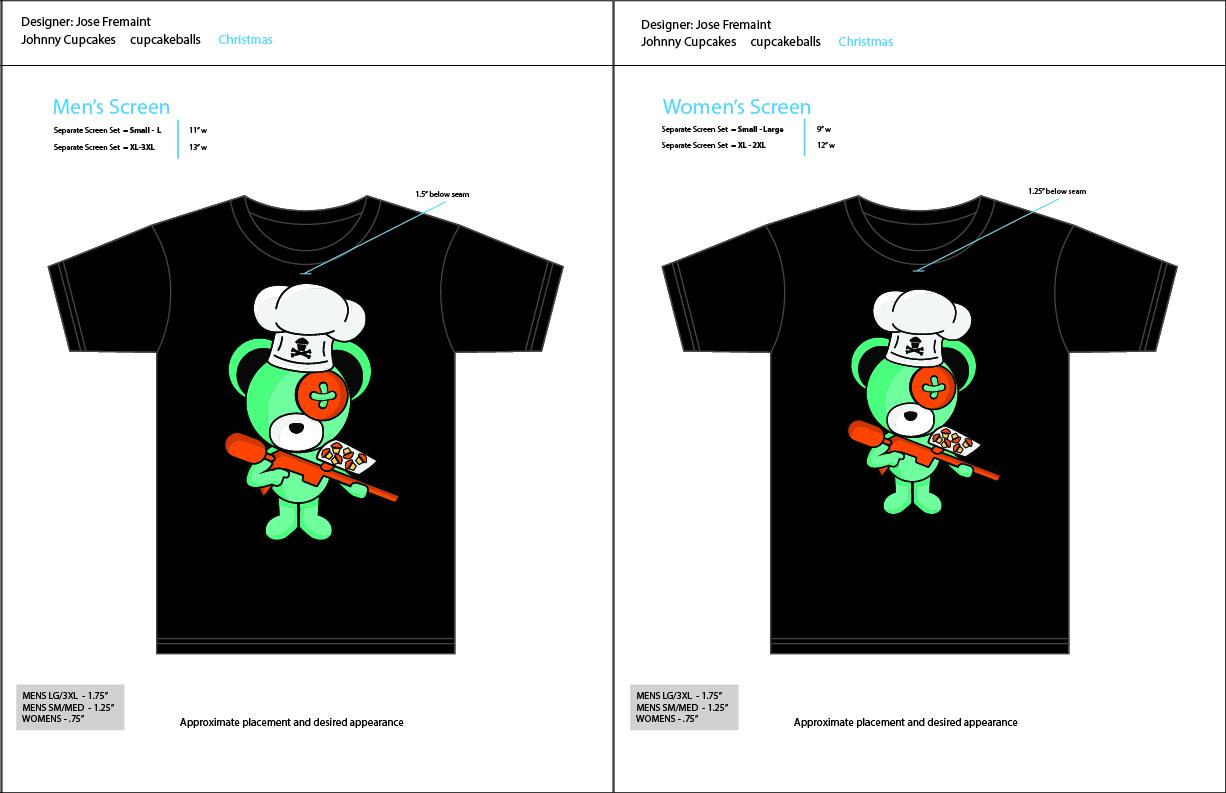 Boomy Bear and Johnny Cupcakes collaboration - image 4 - student project