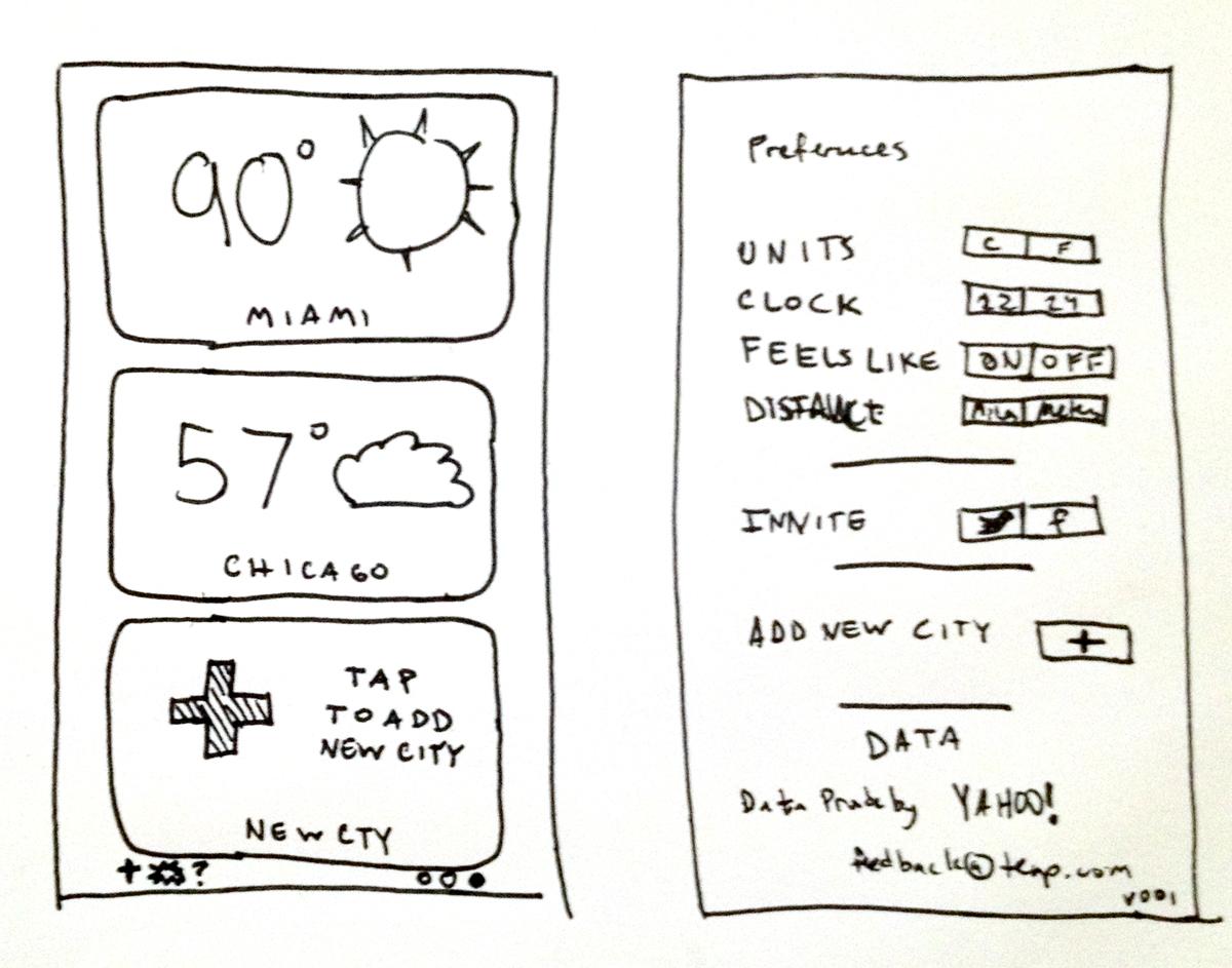 Nate Tharp's temp˚ app - image 3 - student project