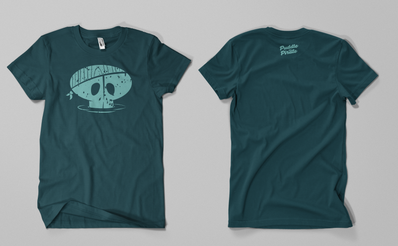 Puddle Pirate Shirt Design - image 3 - student project