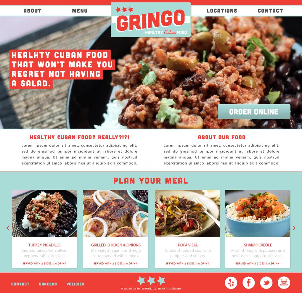 Gringo - Healthy Cuban Food - image 3 - student project