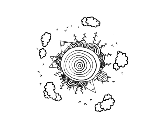 Quick illustration by using basic tool - image 1 - student project