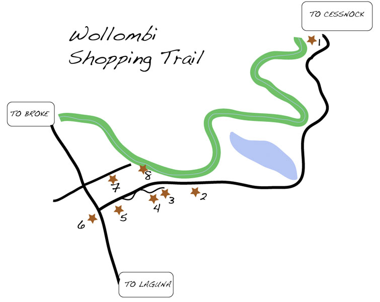 Wollombi Valley Shopping Trail -- updated - image 3 - student project