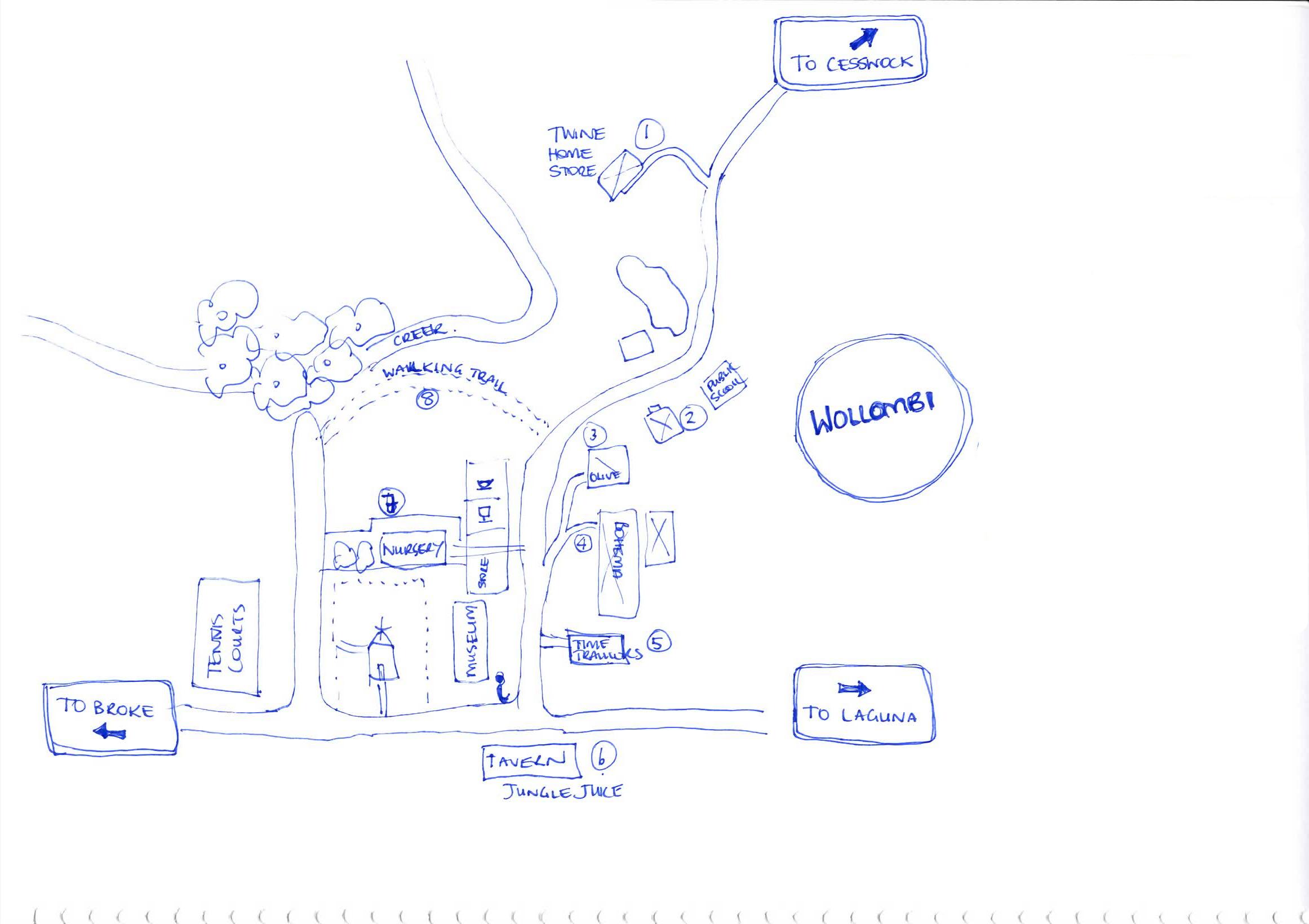 Wollombi Valley Shopping Trail -- updated - image 1 - student project