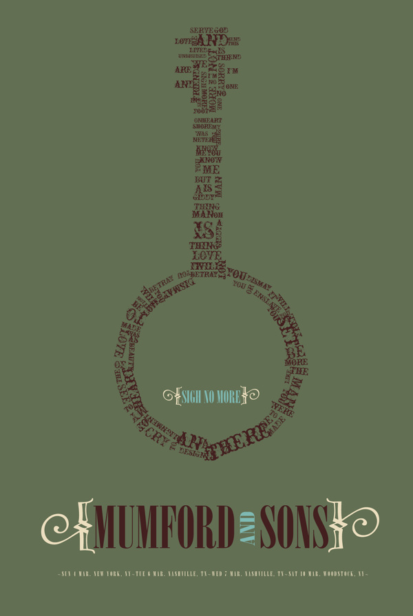 Mumford & Sons - image 6 - student project