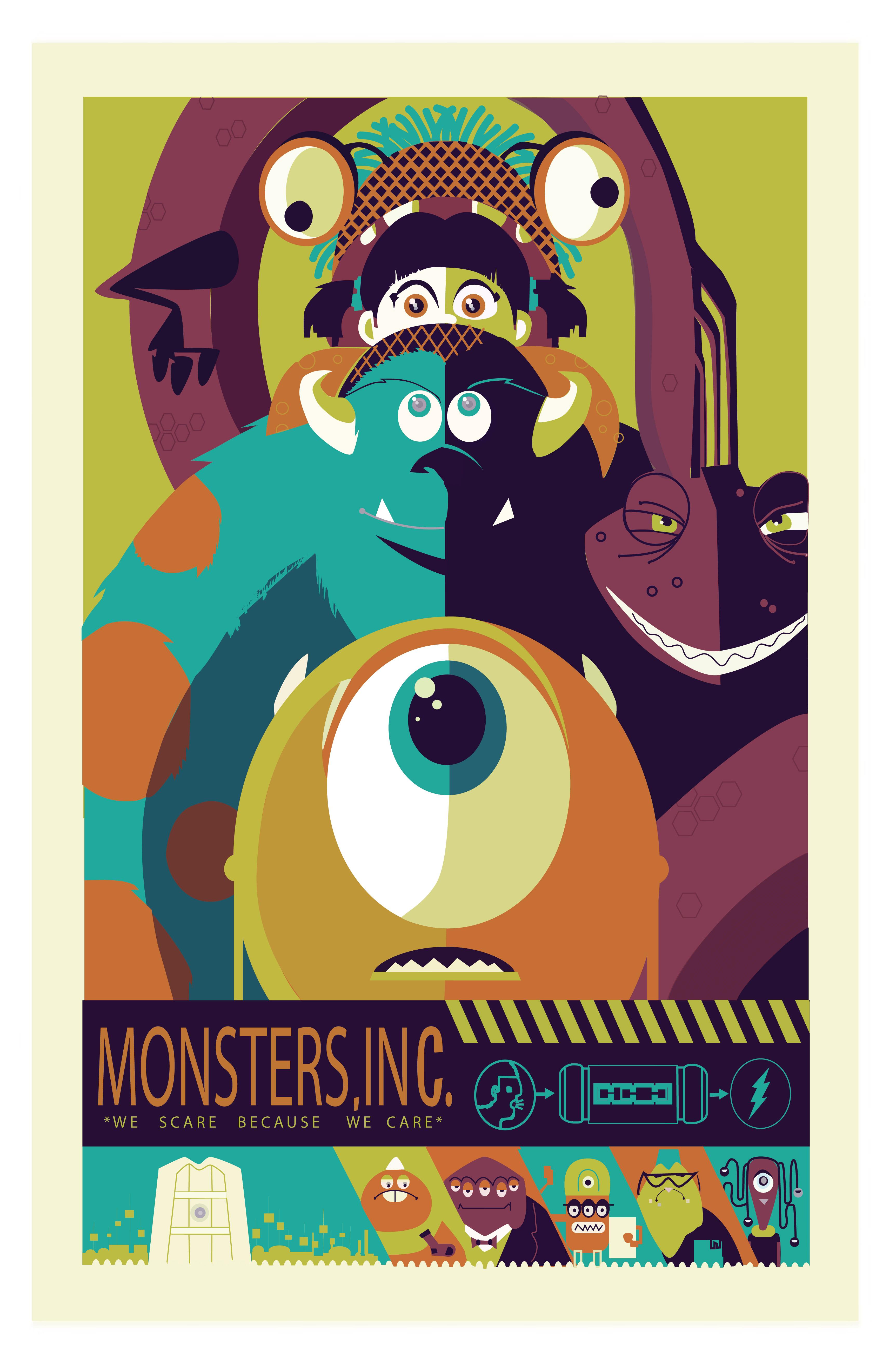 Monsters Inc - image 3 - student project
