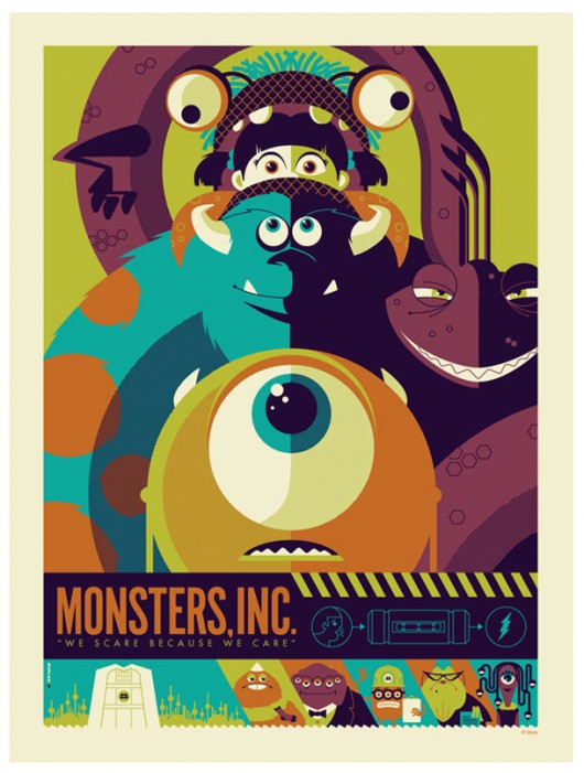 Monsters Inc - image 1 - student project