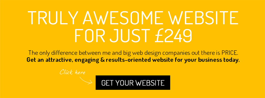 Truly Awesome website for just £249 - image 1 - student project