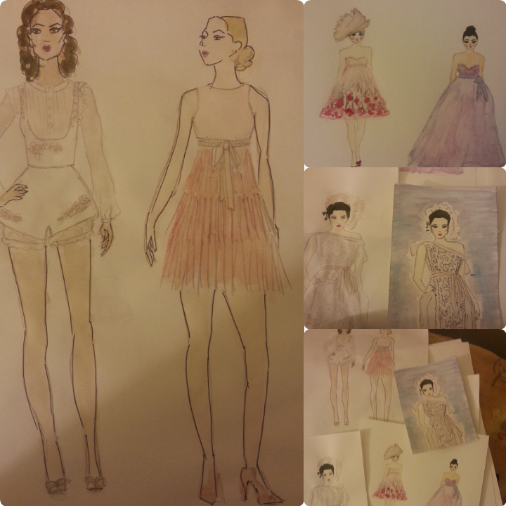 Watercolor - Whimsical Romance - image 2 - student project