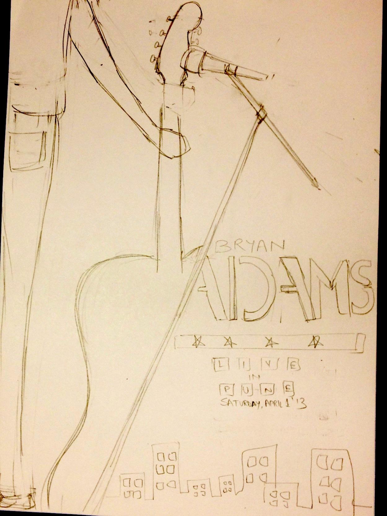 BRYAN ADAMS in India APR '13 - image 6 - student project