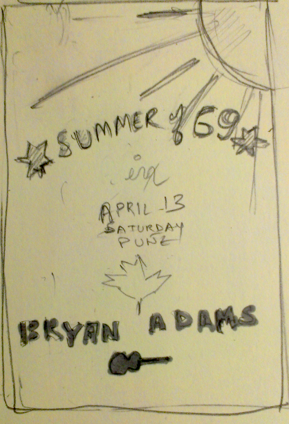 BRYAN ADAMS in India APR '13 - image 4 - student project