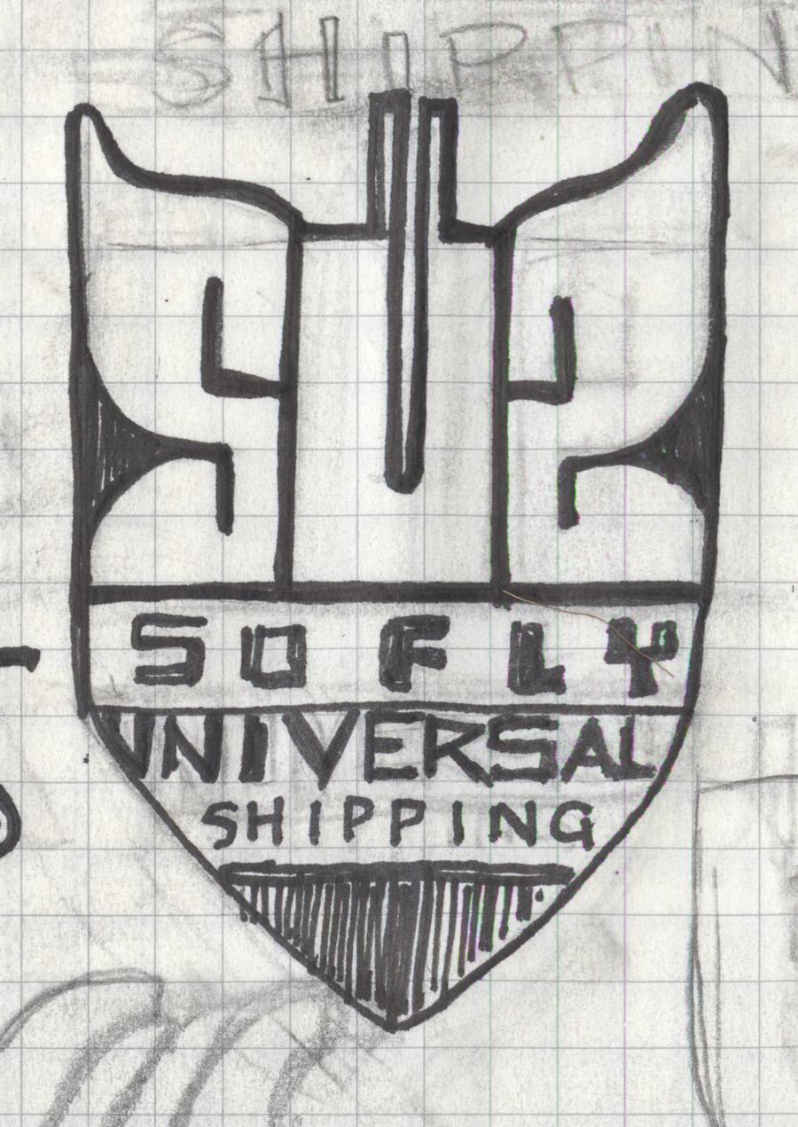 _UPDATED_SoFly Universal shipping - a galactic funk delivery logo - image 5 - student project