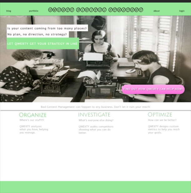 QWERTY digital strategy - image 1 - student project