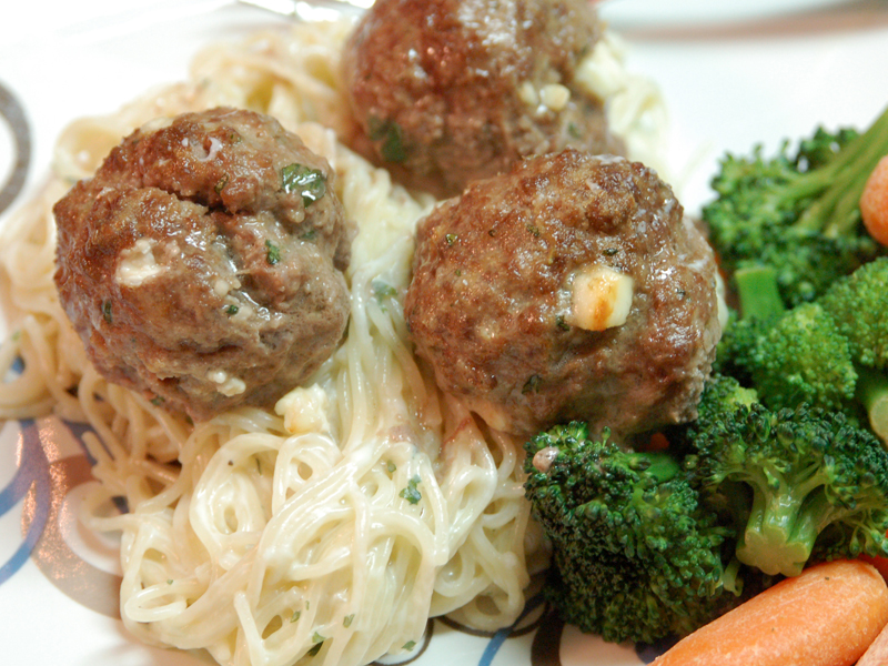 Feta Meatballs! - image 2 - student project