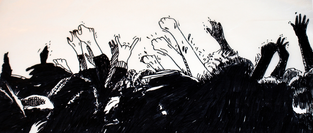 3/23 Silk scrren print: Rock on the Rocks Festival - image 6 - student project