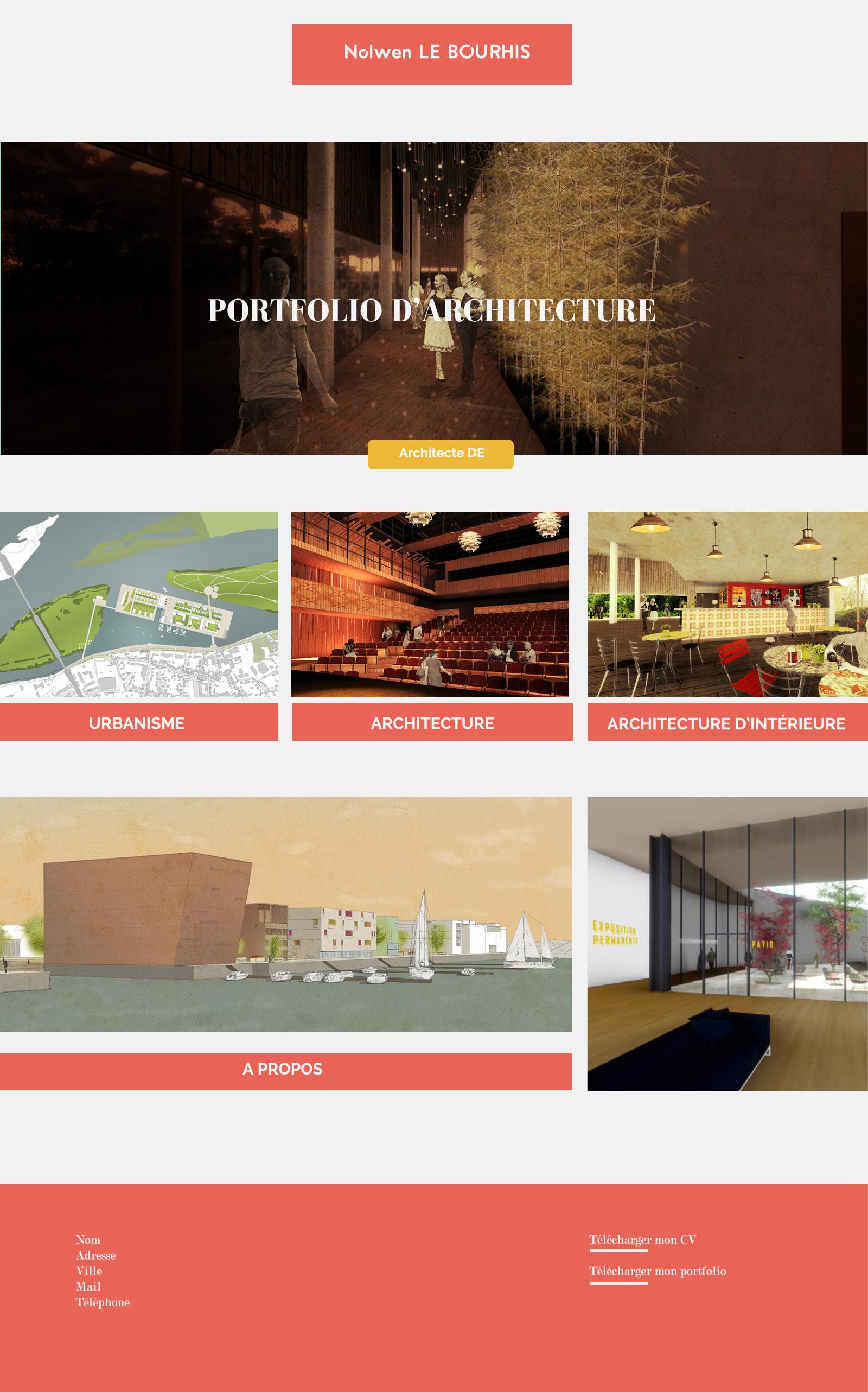 Architecture Portfolio - image 1 - student project