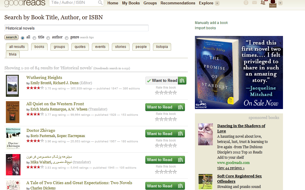 Exploring books on Goodreads.com - image 5 - student project