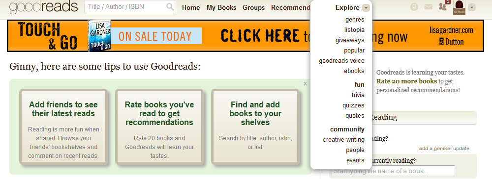 Exploring books on Goodreads.com - image 2 - student project