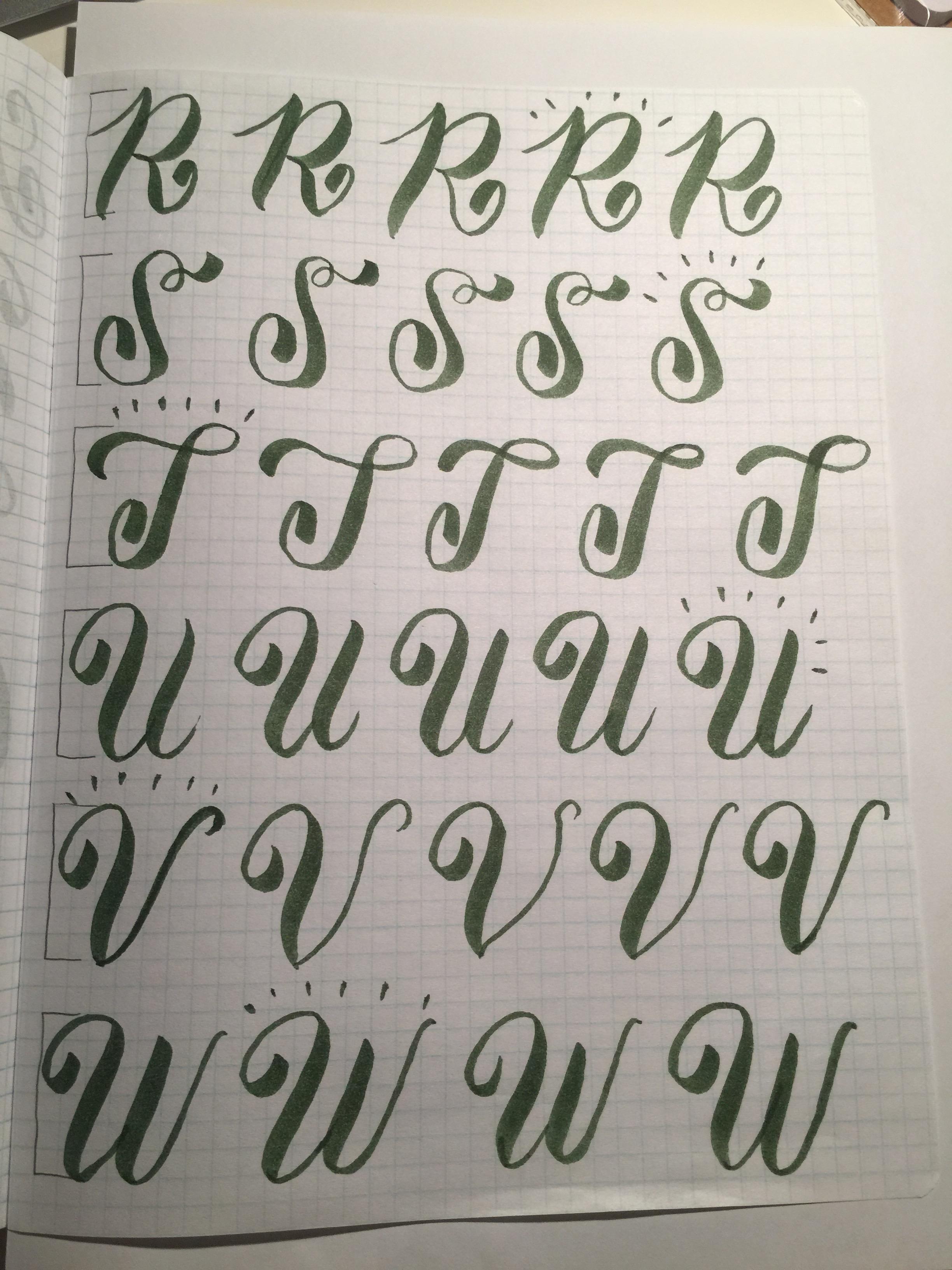 Practicing My Hand Lettering - image 4 - student project
