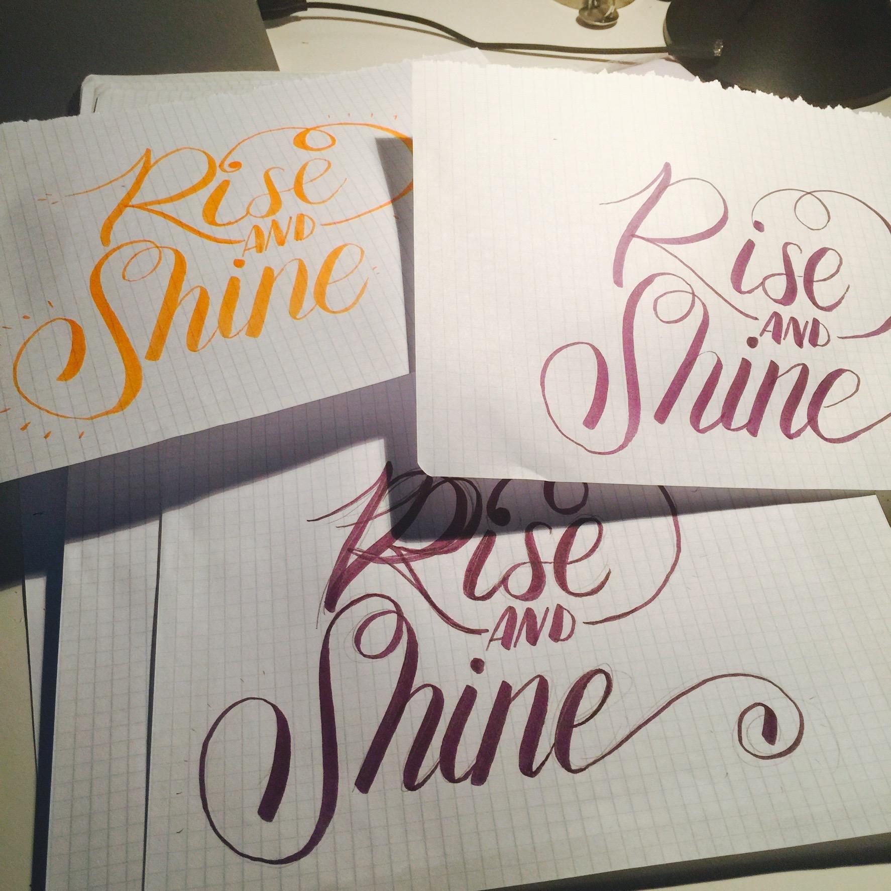 Practicing My Hand Lettering - image 9 - student project