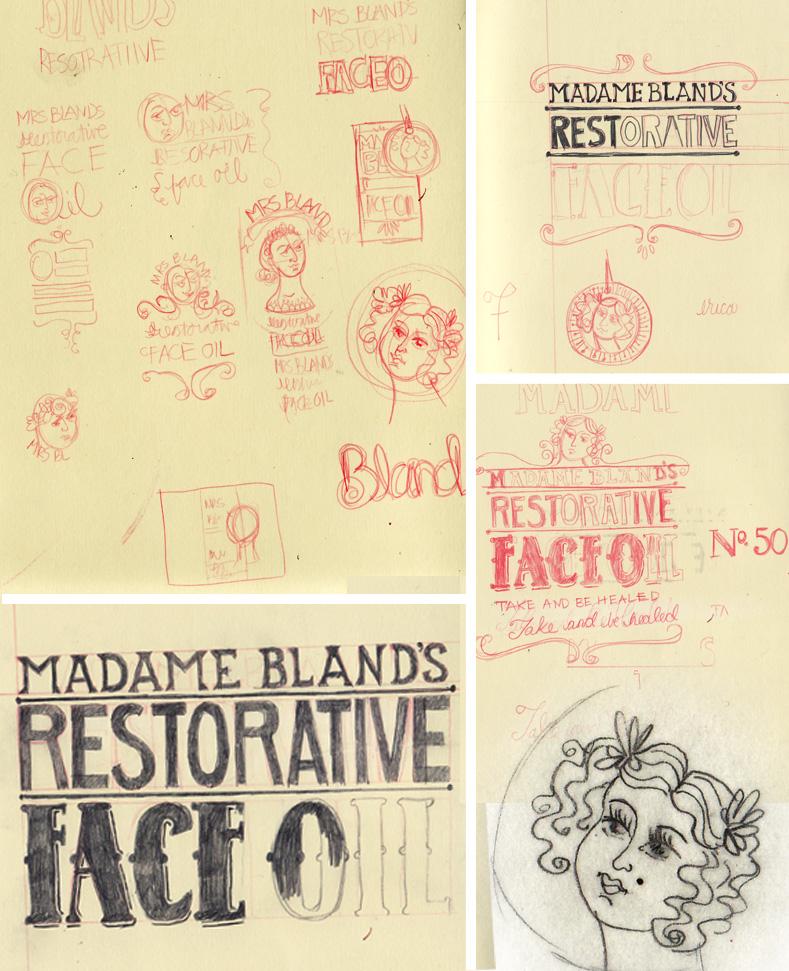 Face Oil Label - image 1 - student project