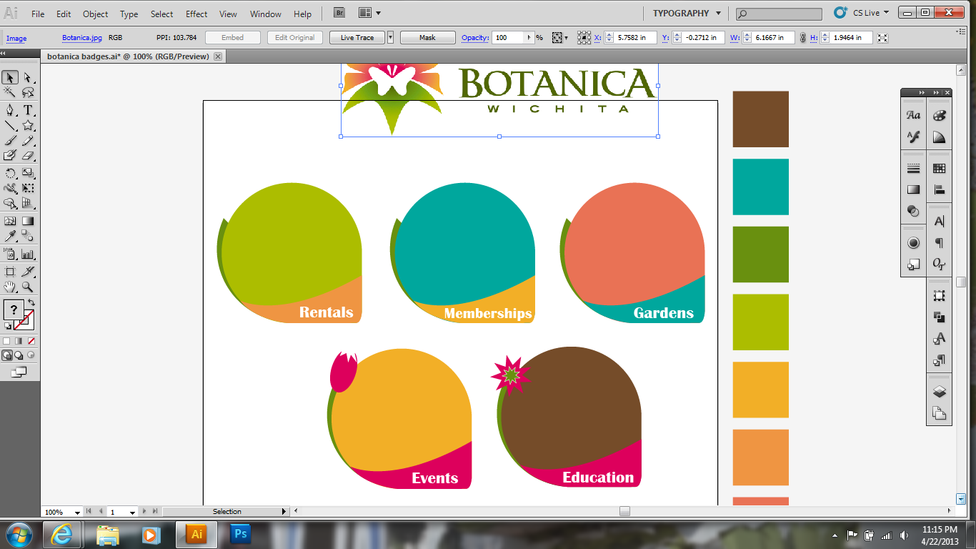 Wichita's Botanica Gardens Icons - image 5 - student project