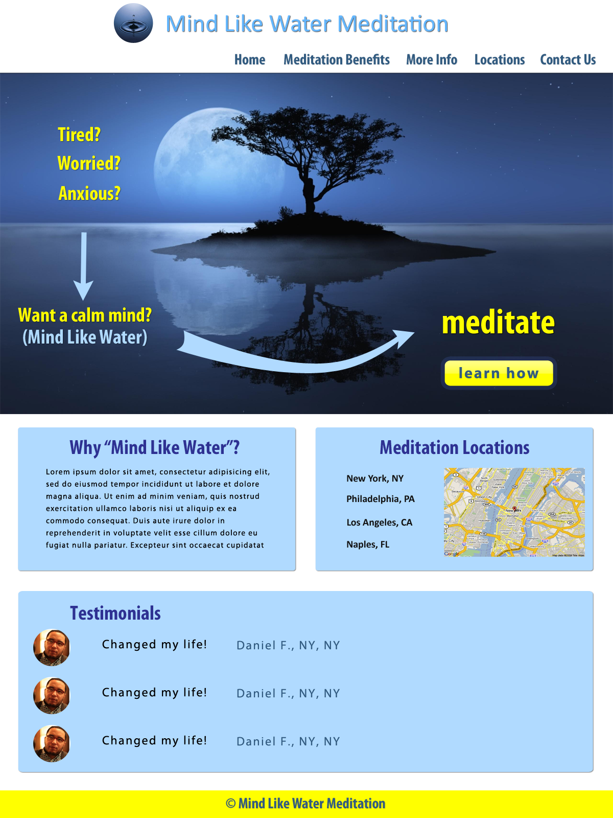 Mind Like Water Meditation - image 1 - student project
