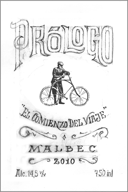 Prólogo wine label - image 5 - student project