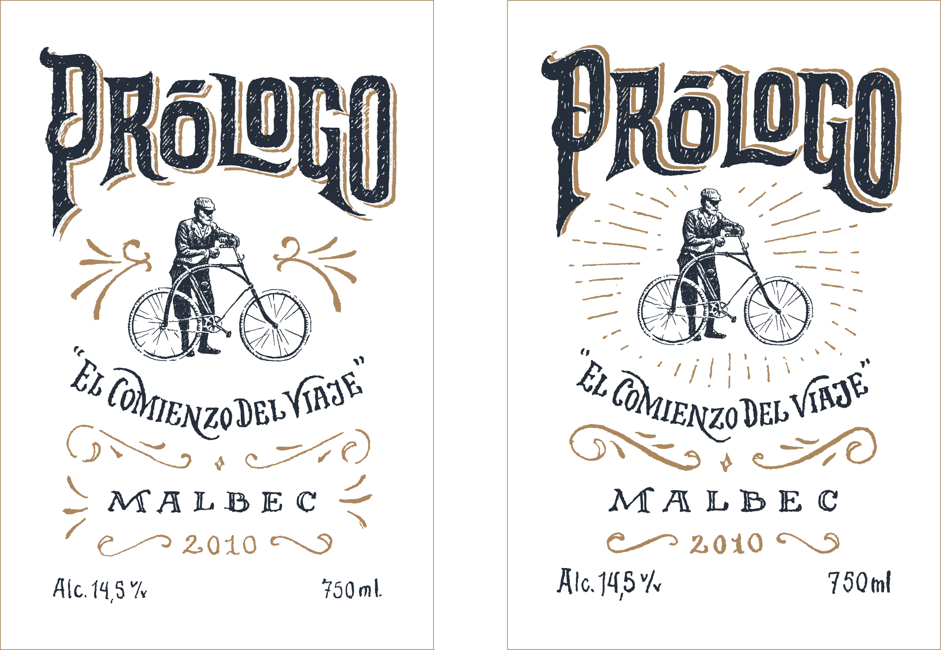 Prólogo wine label - image 6 - student project