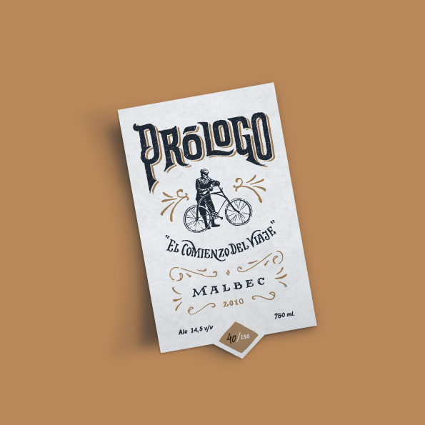 Prólogo wine label - image 10 - student project
