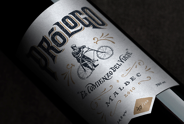 Prólogo wine label - image 15 - student project