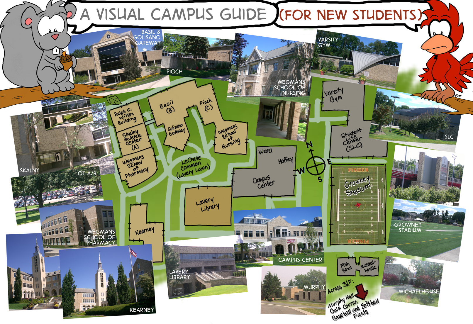 A Visual Campus Guide (2008) ~( Skip &amp; Cal ~ cartoons and comics by ...
