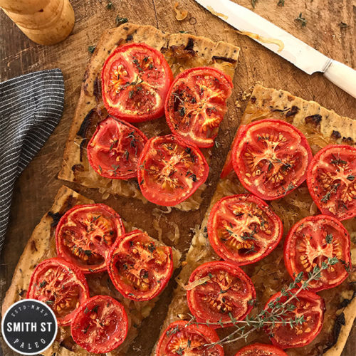 Caramelised Onion and Tomato Tart