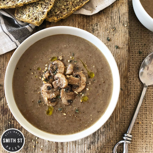 Mushroom and Chestnut Soup