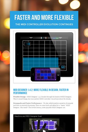 MIDI Designer 1.4.2: Faster and More Flexible