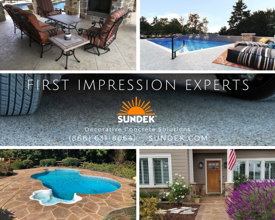 Your Concrete Your Vision Our Expertise Call Today For A Free Concrete Analysis 866 631 8664 And Visit Www Sundek Concrete Decor Outdoor Decor Concrete