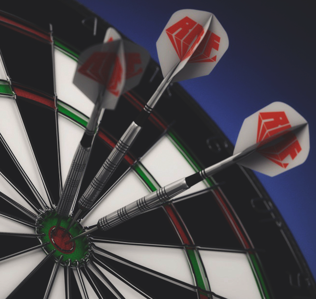 Who knew that a simple game of throwing some darts into a circular